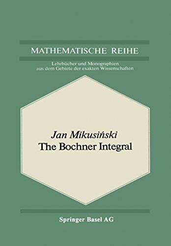 【预订】The Bochner Integral