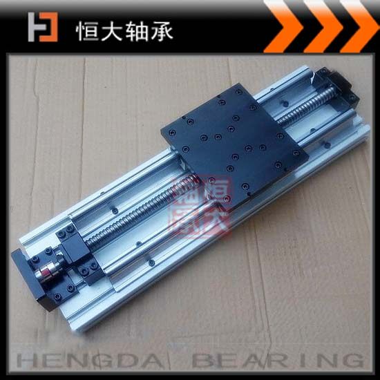 直线滑台diy雕刻机械手十字线性模组导轨精密工作台1605滚珠丝杆