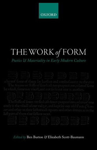 【预售】The Work of Form: Poetics and Materiality in Earl