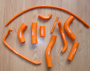 摩托车散热器冷却水管 YZF 耐高温改装 硅胶水喉适用雅马哈