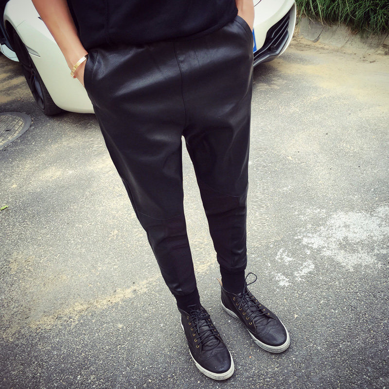 Pantalon cuir homme en vrac pour adolescent pour hiver - Ref 1481490 Image 1