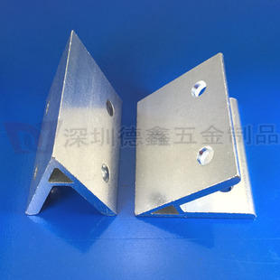 角铝45度内角件 铝合金3060/4080/6060/8080铝型材斜角度连接件