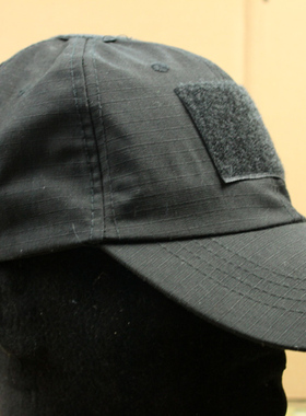 犀兕合甲 黑色战术棒球帽男女通用夏季可用棒球帽BK