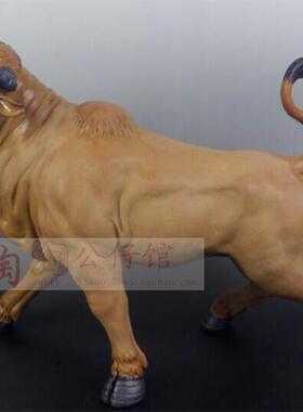 客厅酒柜摆件生肖招财灵牛