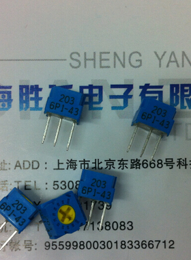 原装进口正品日本TOCOS电位器GF063P1-B203K (20K)