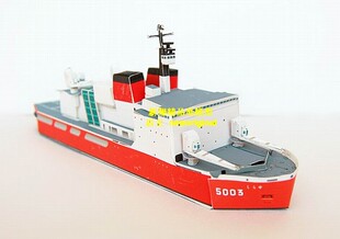 简易版科学考察船舶  轮船模型