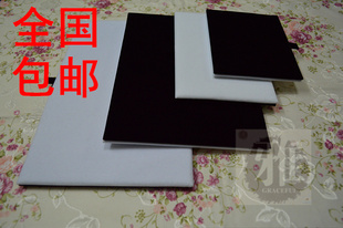珠宝首饰手表道具柜台展示垫黑白双面绒布配套内垫拍摄背景道具