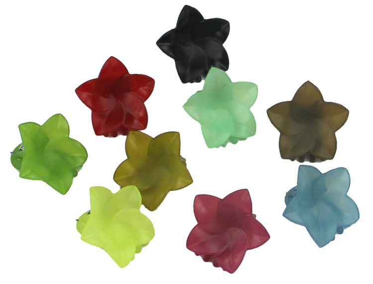 卡莲芳专柜进口紫荆花经典小抓夹