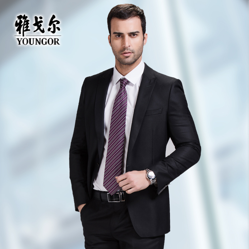 Costume homme YOUNGOR en laine pour automne - Ref 1556016 Image 1