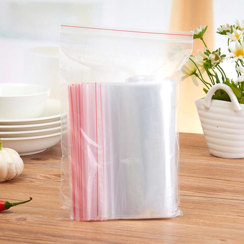 11号 30*40*5丝 食品自封袋大号 密封实包装袋塑料批发服装封口袋