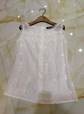 新款手工绣花丝棉衬衫 舒适 时尚精品 GUZHU