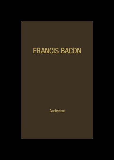 【预售】Francis Bacon: His Career and His Thought.