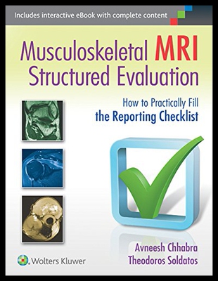 【预售】Musculoskeletal MRI Structured Evaluation: How to