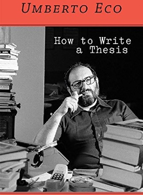 现货Umberto Eco: How to Write a Thesis 翁贝托·埃科：如何写论文 英文原版
