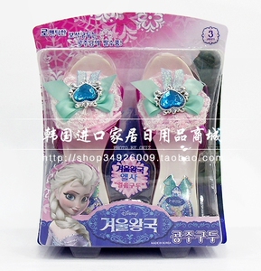 韩国正版冰雪奇缘Frozen玩具鞋童鞋高跟鞋宝宝鞋装扮玩具