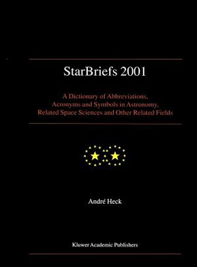 【预售】Starbriefs 2001: A Dictionary of Abbreviations, A