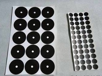 台球用品 斯诺克黑八台定位开球贴 圆贴黑点 大小黑点发球点