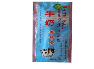 50g乔雨牛奶香浴盐浴场桑拿沐浴专用浴盐50g牛奶香盐浴乔雨牛奶盐