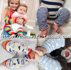 正品babylegs新生儿婴儿超柔软宝宝全纯棉松口袜套护膝特制有机棉