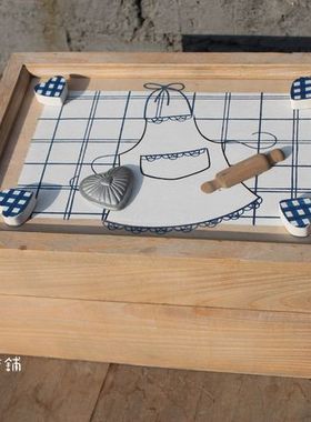 zakka木盒 外贸出口手工 时尚家居摆件 整理缝纫小物收纳盒摆件