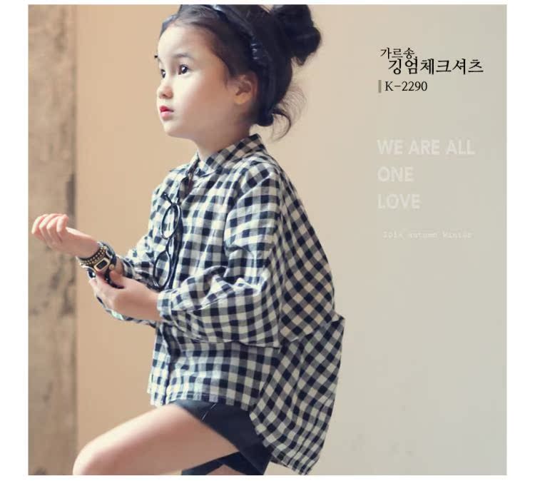 Chemise fille à manche longue - Ref 2084727 Image 1