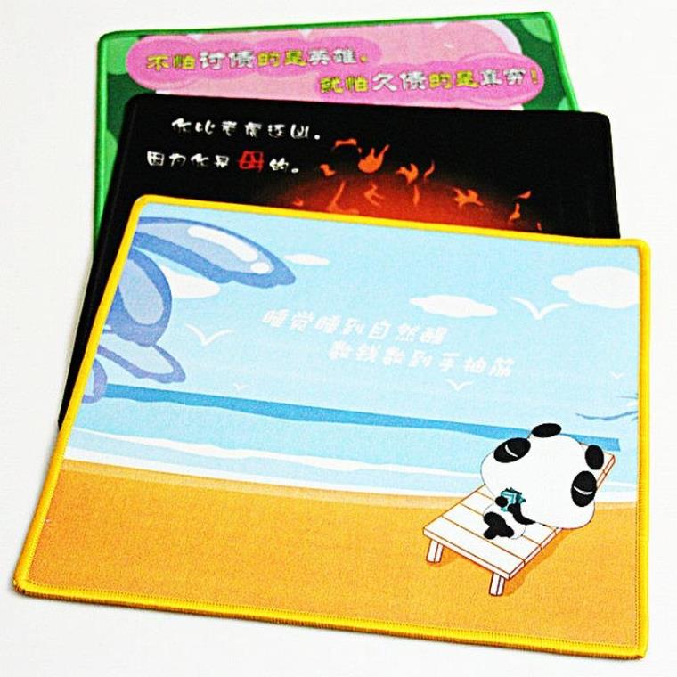 30*24CM卡通鼠标垫 创意屌丝鼠标垫 网吧鼠标垫 精锁边鼠标垫