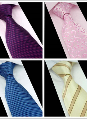 9厘米 男士商务正装领带 结婚领带 新郎伴郎领带 出差会议领带