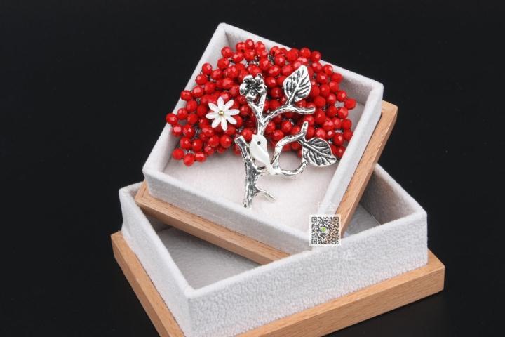 Broche en Alliage argent plaqué or - Ref 1175531 Image 1