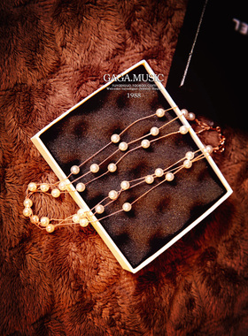 新娘结婚派对聚会仿珍珠短项链