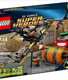 儿童益智乐高LEGO 76013 小丑蒸汽压路机 超级英雄蝙蝠侠2014款