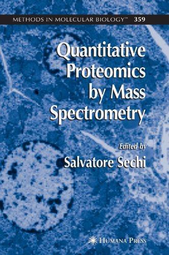 【预订】quantitative proteomics by mass spec.