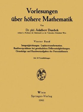 【预订】Vorlesungen Uber Hohere Mathematik: ...