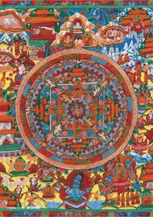 绝版现货 日本BEVERLY进口拼图 唐卡 宇宙圣坛曼陀罗 迷你 300片