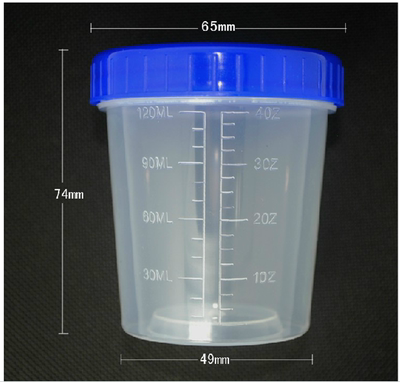 120毫升量杯 120ml塑料杯 塑料桶 量杯 分装工具 带盖 带刻度
