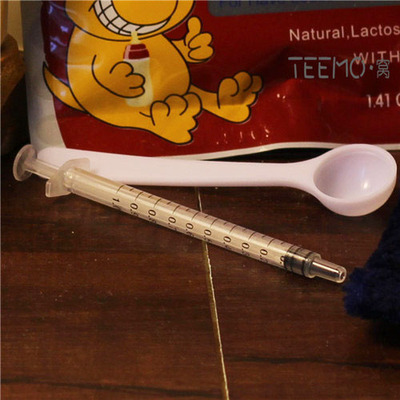 TEEMO·松鼠 仓鼠 龙猫·蜜袋鼯松鼠喂药·喂奶针管1ml