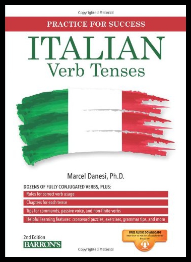 【预售】Italian Verb Tenses: Fully Conjugated Verbs-封面