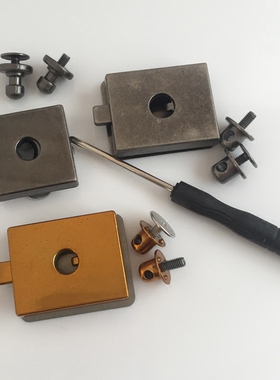 包包配件修理五金零件包包扣环螺丝扣锁扣卡扣固定维修女包金属扣