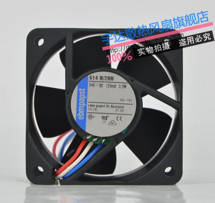 TYP614N/2HH È«ÐÂÔ×°µÂ¹úebmPAPST 6025/6CM 24V 3.0W±äƵÆ÷·çÉÈ