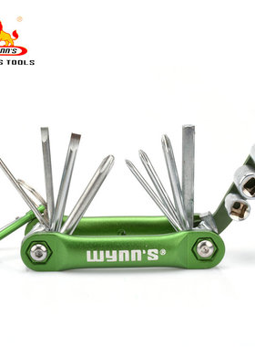 Wynns威力狮 12件套内六角 套筒 折叠套筒批 螺丝刀 W0568