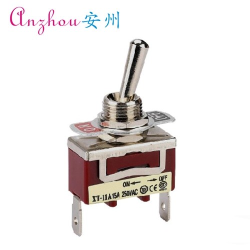 xt-11af 钮子开关 单极单向自动复位型 2脚2档