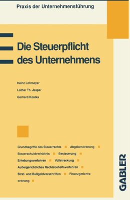 【预售】Die Steuerpflicht Des Unternehmens