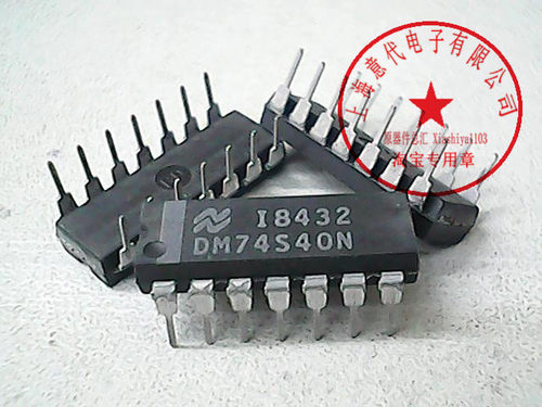 DM74S40N  国半 74LS40〖正品原装〗赛格市场G332室实体店 现货