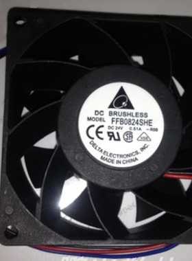 东芝电梯配件 8CM变频器风扇 CV330A变频器风扇 FFB0824SHE DC24V