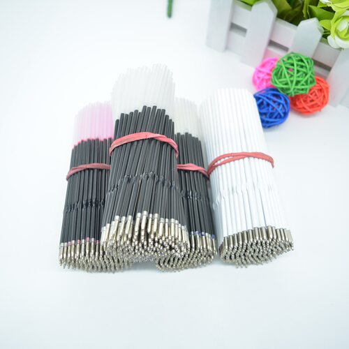 红蓝黑0.7mm按压式圆珠笔笔芯 替换芯 弹簧弹压型 标准圆珠笔芯 - 封面