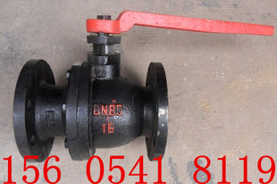 泄水阀 法兰球阀 铸铁球阀 手动球阀DN25 40 50 65 80 100 铁球阀