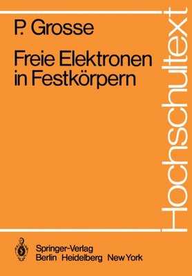 【预订】Freie Elektronen in Festkorpern