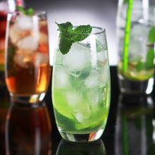 酒吧调酒师玻璃鸡尾酒杯mojito鸡尾酒杯莫吉托长饮柯林杯果汁杯