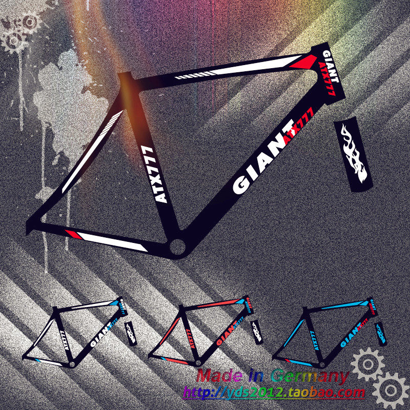 Autocollant pour vélo - Ref 2287107 Image 1