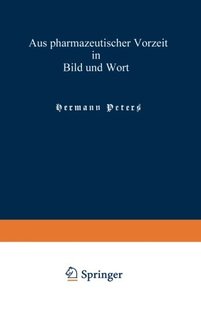 预订 Aus Vorzeit Bild... Pharmazeutischer