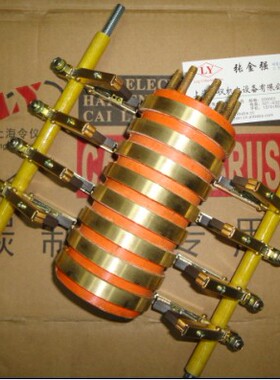 8路集电环滑环总成 25X70X140MM  -20A